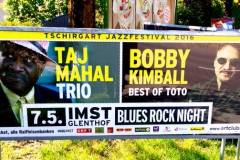 Bobby Kimball Taj Mahall mit Willy Wagner Bassist