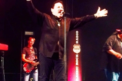 Bobby Kimball mit Willy Wagner Bassist Saarbruecken 2014